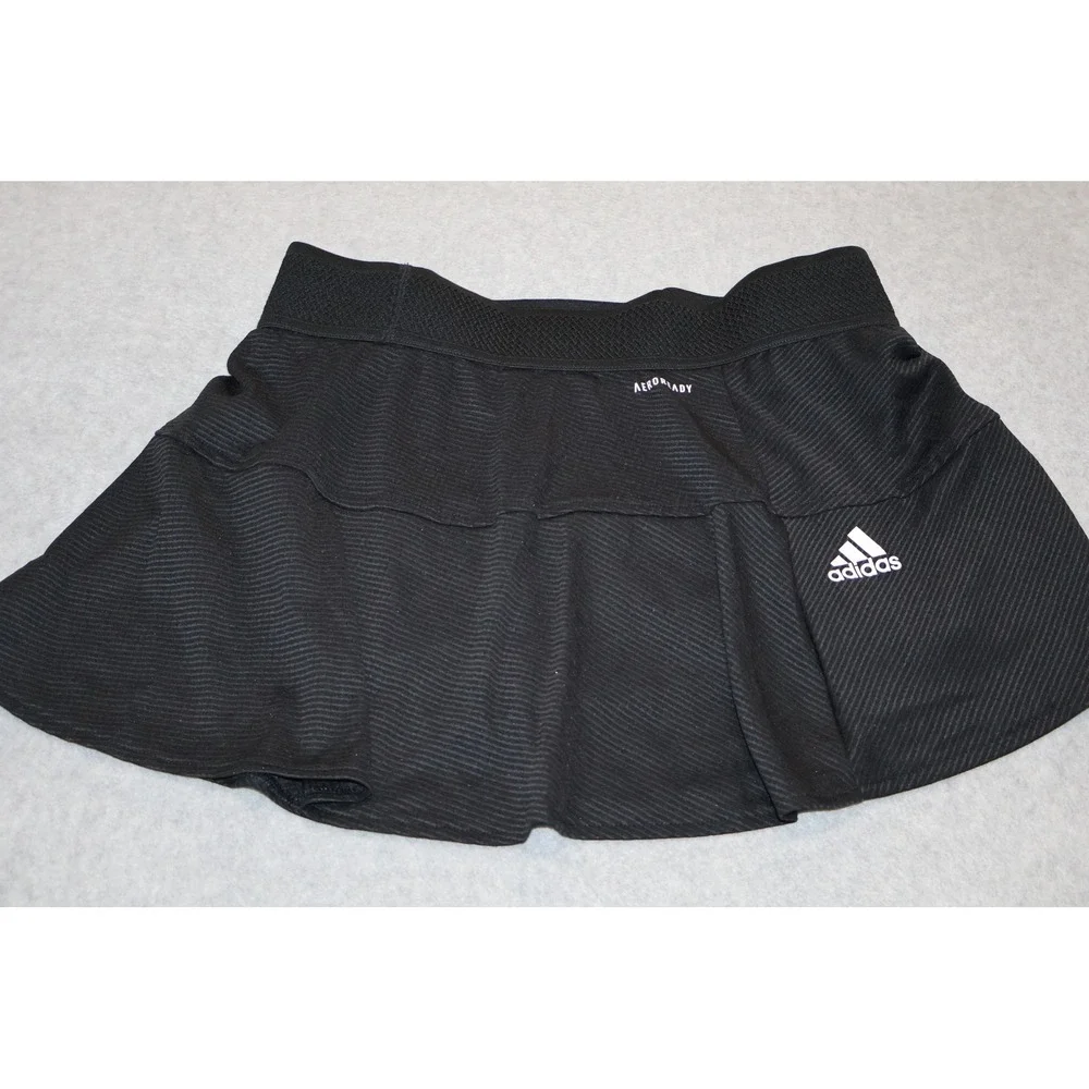 Adidas Lined Skort Skirt Shorts Women Medium Primegreen Aeroready Tennis Golf